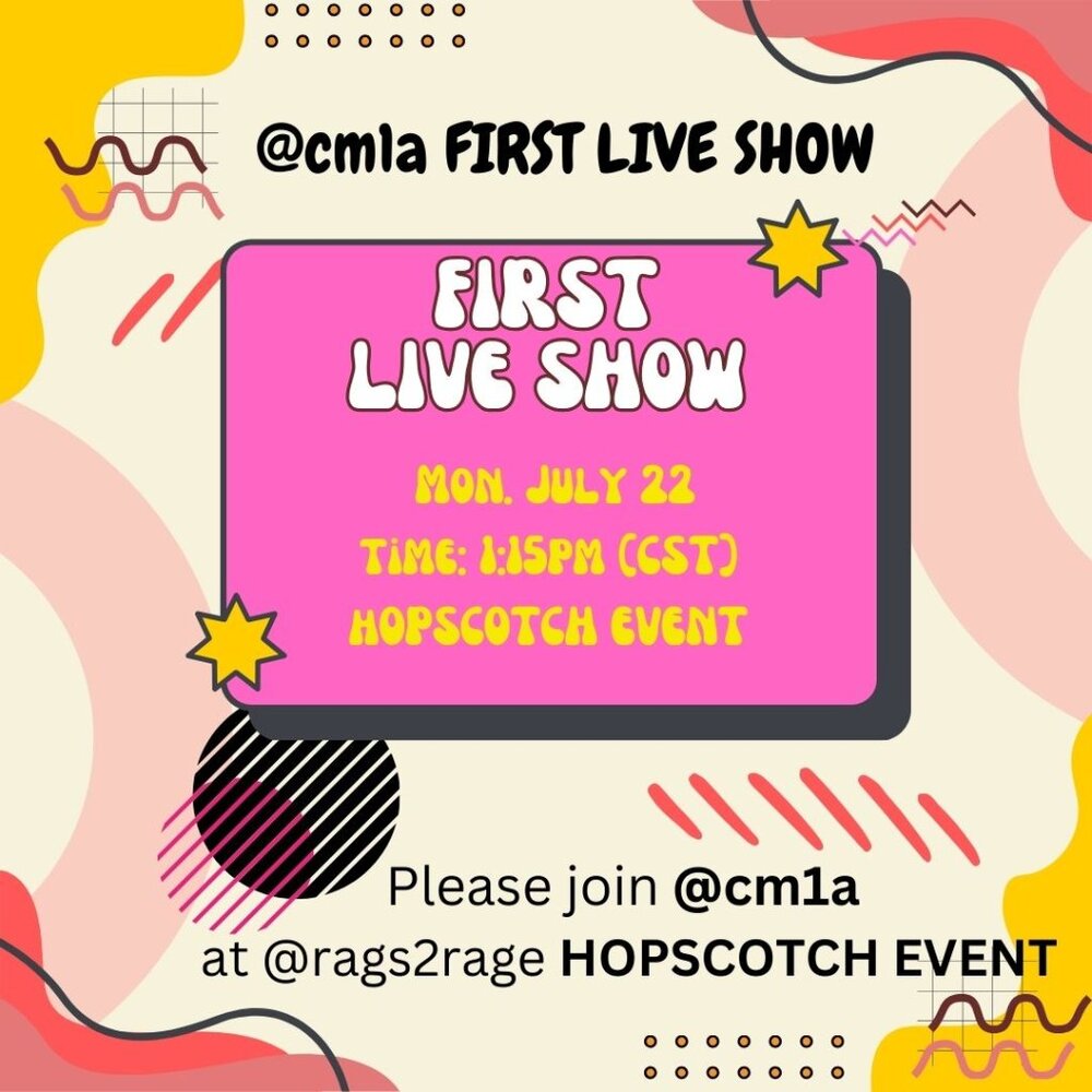 FIRST LIVE SHOW - HOPSCOTCH EVENT